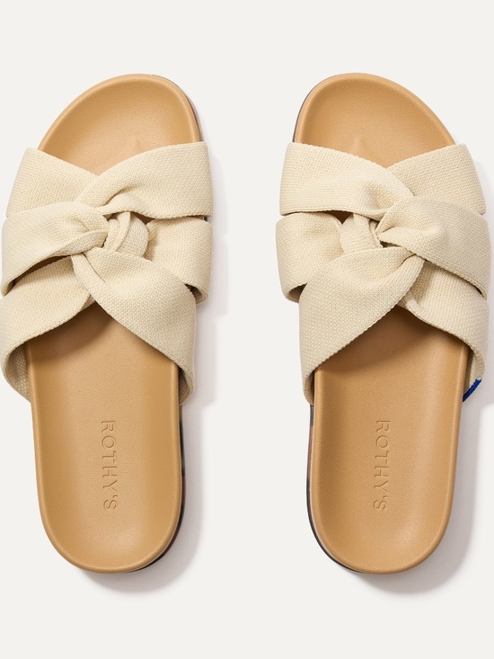 Rothy's Shoes - Rothy's The Twist Slide - Coconut Size 12